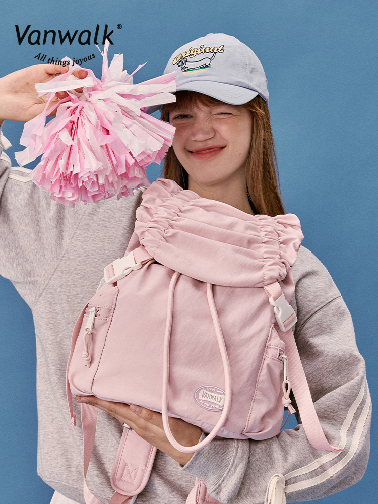 [반워크] 레이스 미니 백팩 여성 미니 디자이너 브랜드 대학생 가방 데일리 보부상 3color