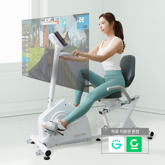 멜킨 스마트 좌식 실내자전거 가정용 어르신 재활 바이크 즈위프트 사이클