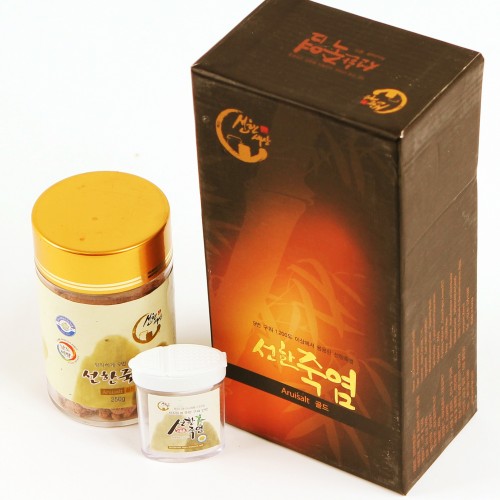 선한죽염(9회-자색) 가루 250g - 상품 이미지