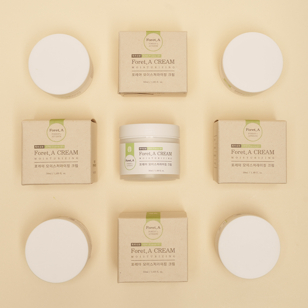 리윤바이오 포레아 Foret.A 모이스처라이징 크림 50mL / 특허성분함유 무자극 알러지프리 - 상세 이미지 2