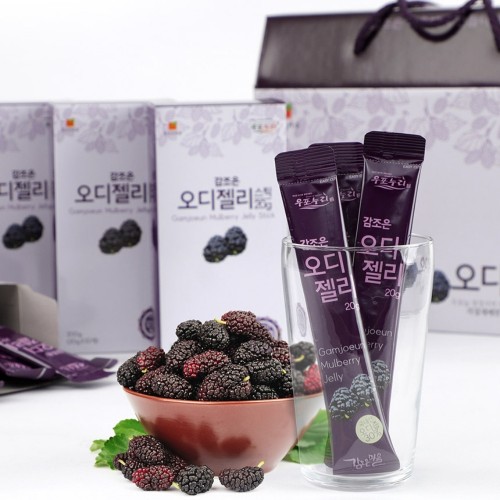 [감조은마을] 오디 젤리 스틱 20g,60개입 - 상품 이미지