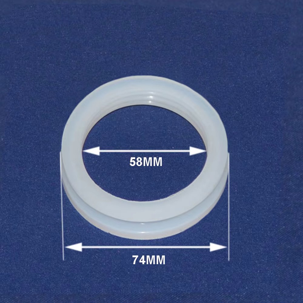 흰색 실리콘오링 태양열 47MM 또는 실리콘패킹 실리콘 온수기용 진공관 58MM 씰링 47MM 방진코일 누수방지 불가 5개 - 상품 이미지