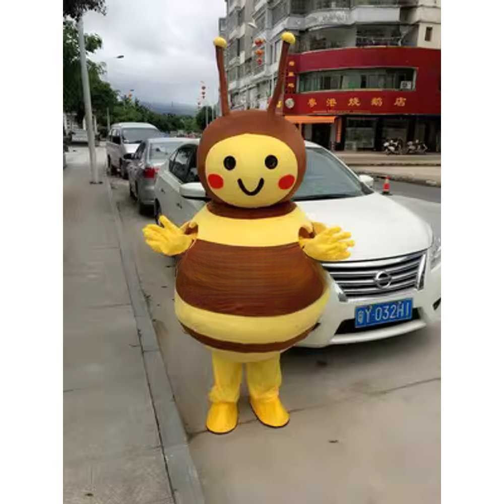 할로윈 코스튬 꿀벌 인형 동물캐릭터 헤드탈의상 단일상품 (160-175cm) - 상세 이미지 3