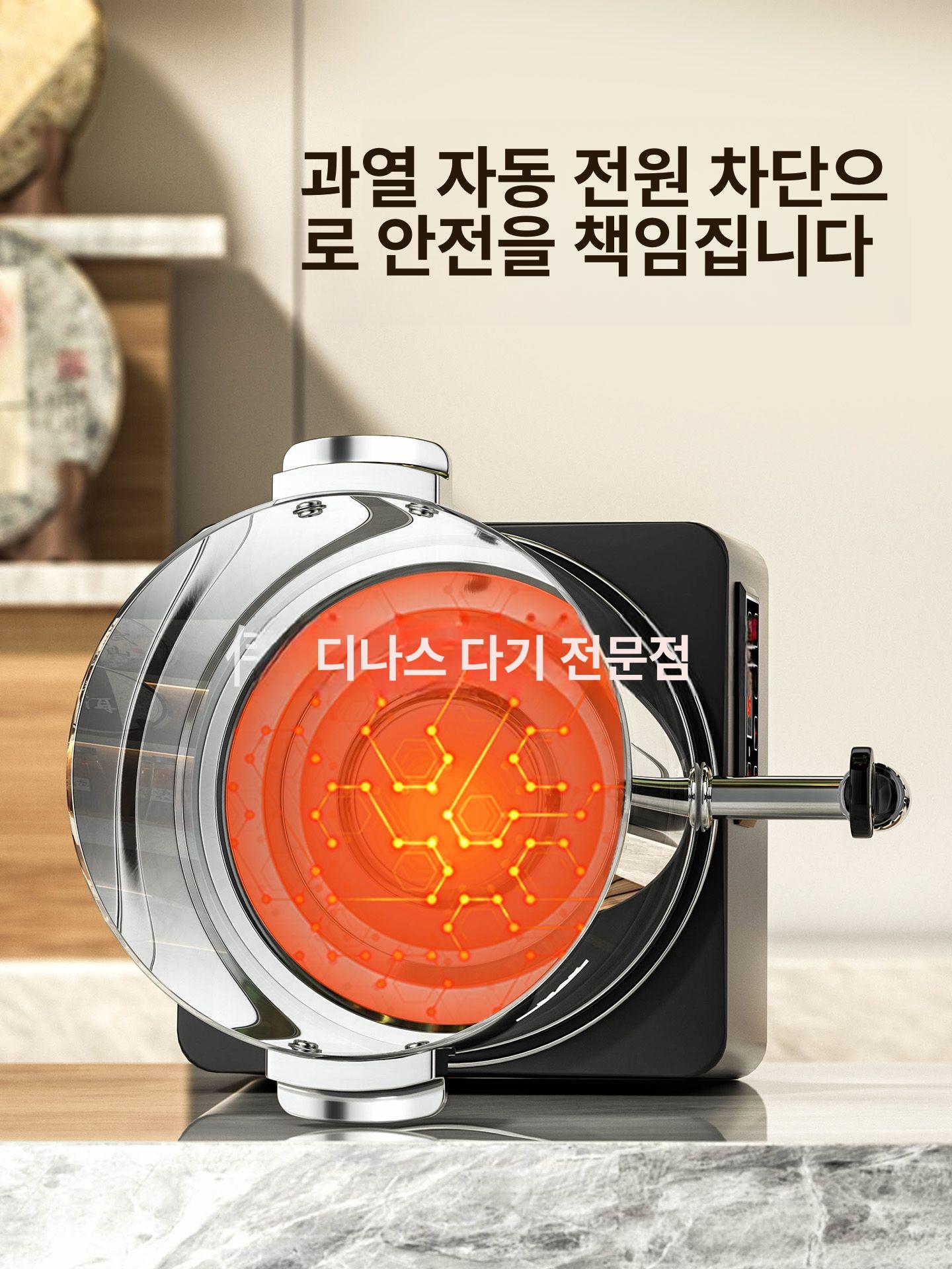 업소용 전기 티포트 보온 주전자 뷔페 티팟 약탕기 - 상세 이미지 3