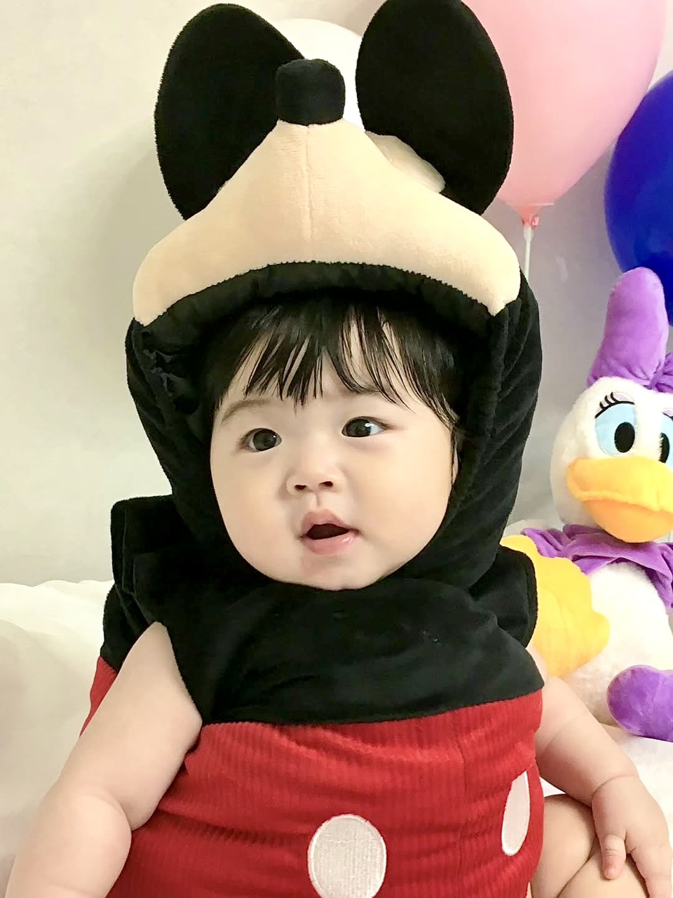 툴리툴리 미키마우스 디즈니 아기 셀프 촬영 의상 대여 50일 백일 100일 200일 소품 이미지 6