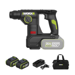 웍스 충전 로타리 앙카 해머드릴 SDS 20V 4.0Ah 배터리2개 BL... 실사용 후기 | 효과 있을까? - 상품 이미지 1