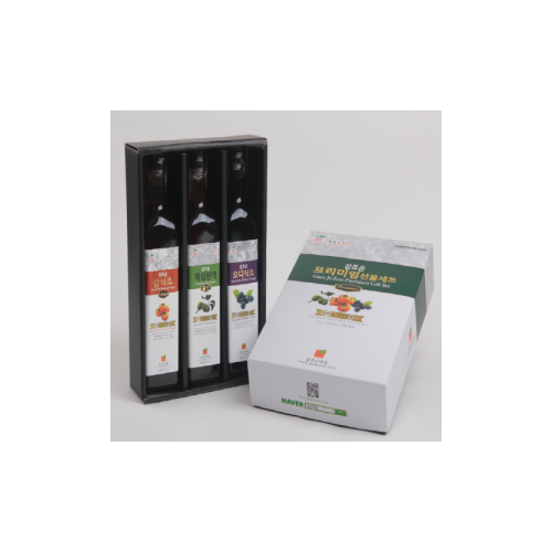 천연식초선물세트 3종 500ml, 3개 - 상품 이미지