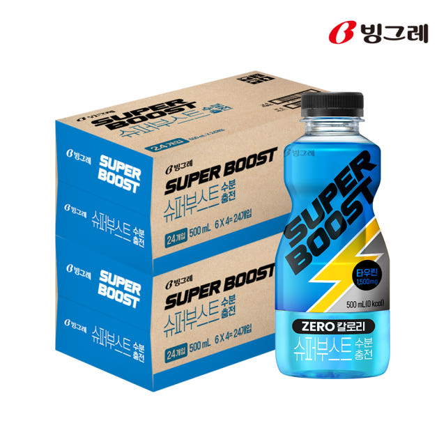 빙그레 슈퍼부스트 에너지드링크 수분충전, 500ml