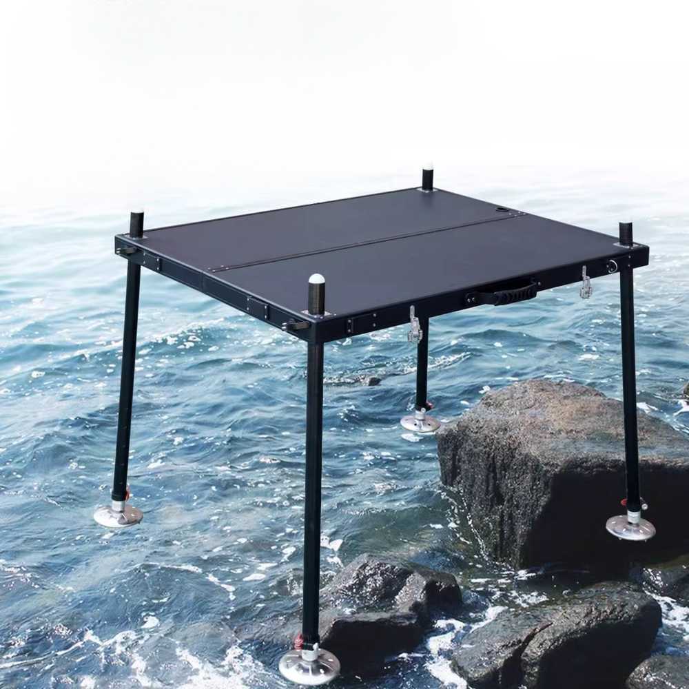 낚시좌대 카본플랫폼 접이식 초경량 블랙 민물용 800x600mm(6.8Kg) - 상세 이미지 4