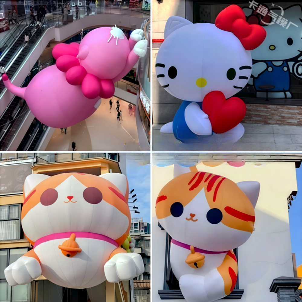 펫풍선인형 에어벌룬 대형동물 행사장 전시 장식용 4m 벌룬 코기 - 상세 이미지 4