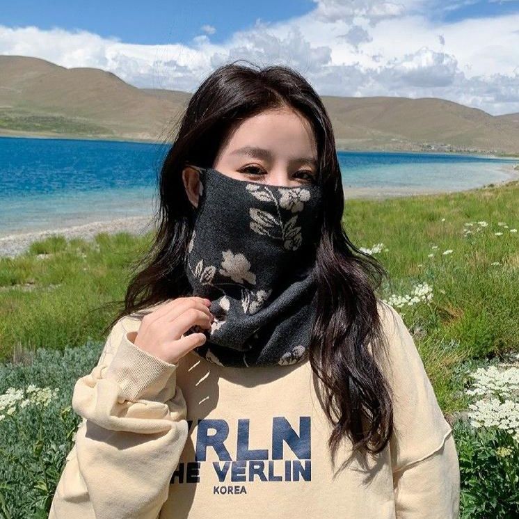 여행용 스카프 여성 패션 머플러 사이클링 따뜻한 히잡 - 상품 이미지