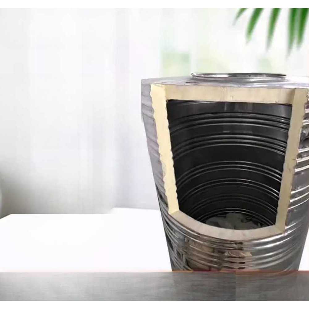 대형 물통 스테인리스 저장용 탱크 펌프용 보관 1.5톤 1500L 5cm 보온 - 상세 이미지 5