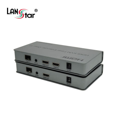 랜스타 LS-HDMI-FIBER HDMI-N 광 거리연장기 싱글 LC 타입 20km지원