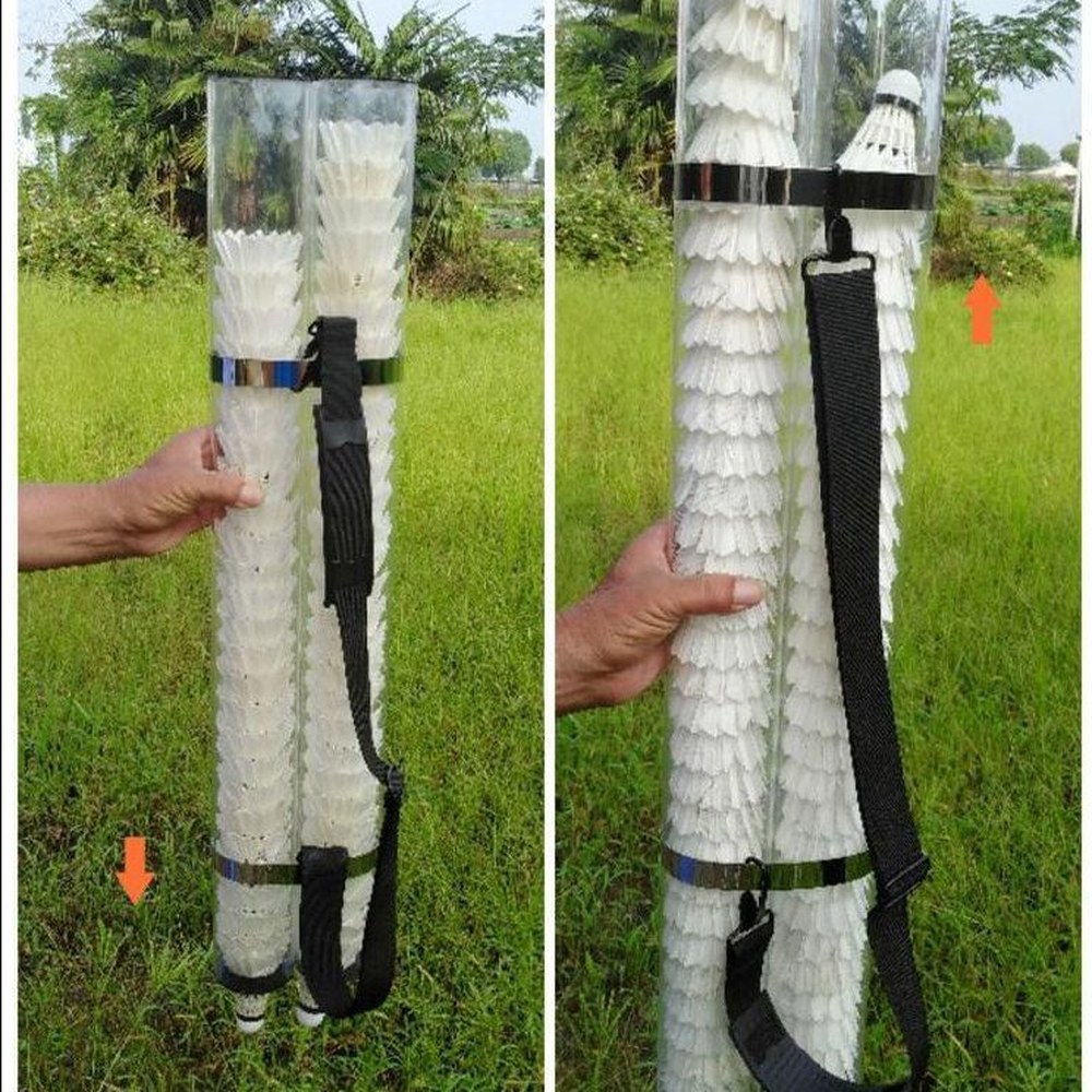 길이 수집 40볼 100cm 보관대 40 셔틀곡 단일상품 청소기 스위퍼 배드민턴 튜브 길이 33CM 외통 10구입 핏 - 상세 이미지 2