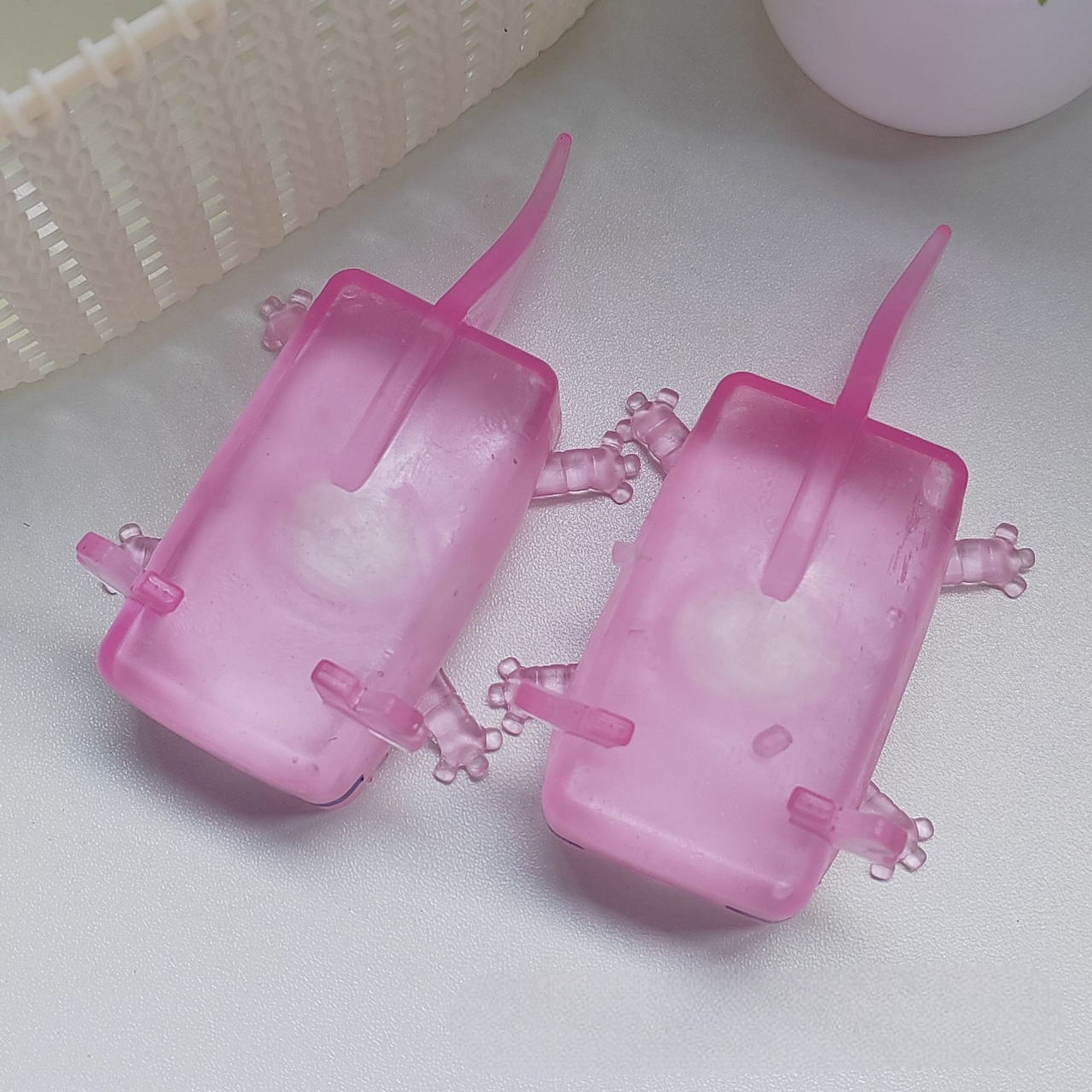 분홍 아홀로틀 말랑이 우파루파 도마뱀 말랑이 슬라임 실링니도 검드롭 마시멜로우 타바 스퀴시 이미지 6