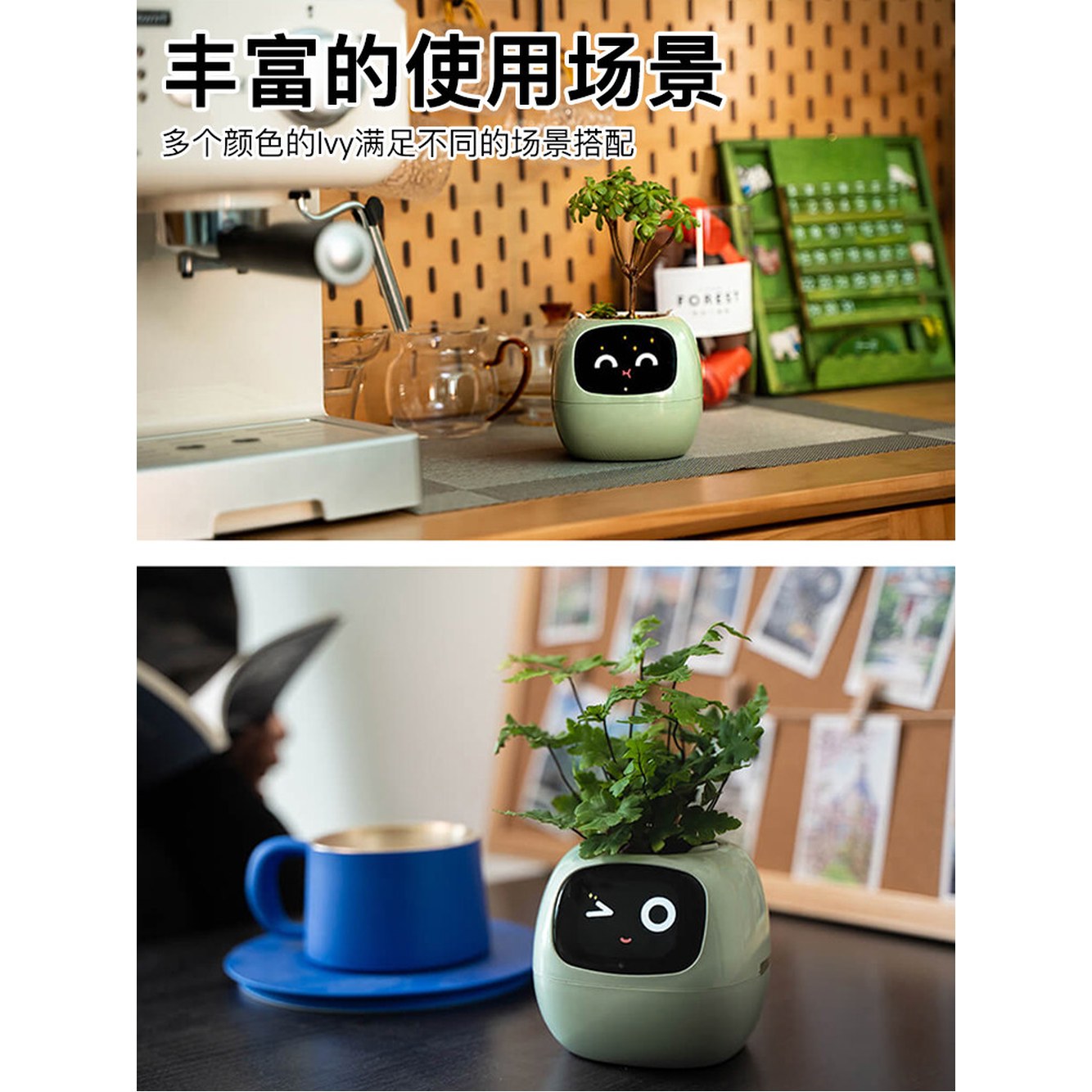 액션 Plantagotchi Tamagotchi 제스처링 Pet 1 Smart Plant PlanterW 빙하백지능화분TAPP연결 1 빙하백지능화분TAPP연결 액션 제스처링 시 - 상세 이미지 2