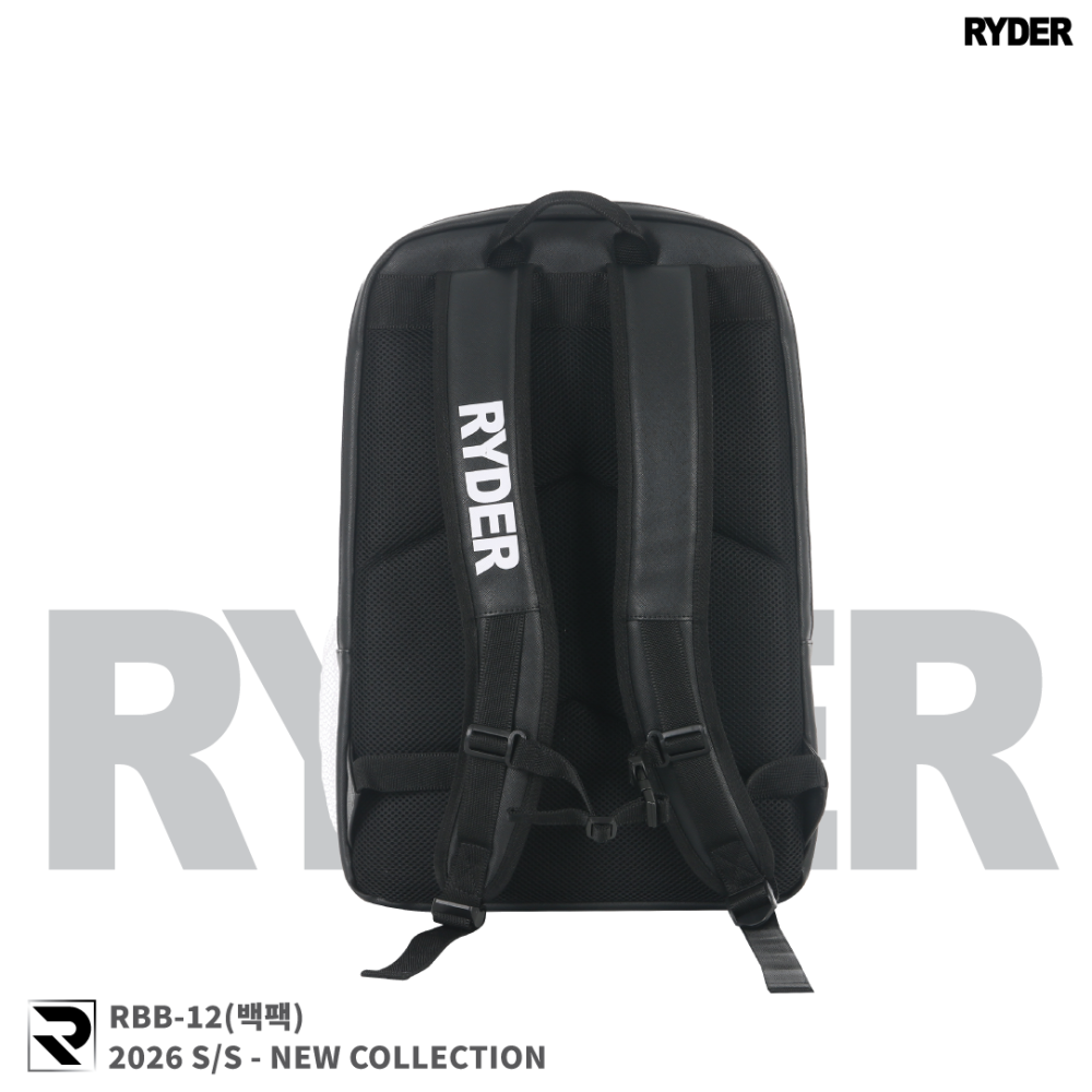 라이더 RYDER RBB-12 배드민턴 백팩 스쿼시 테니스 스포츠 가방 라켓 신발 수납 - 상세 이미지 2