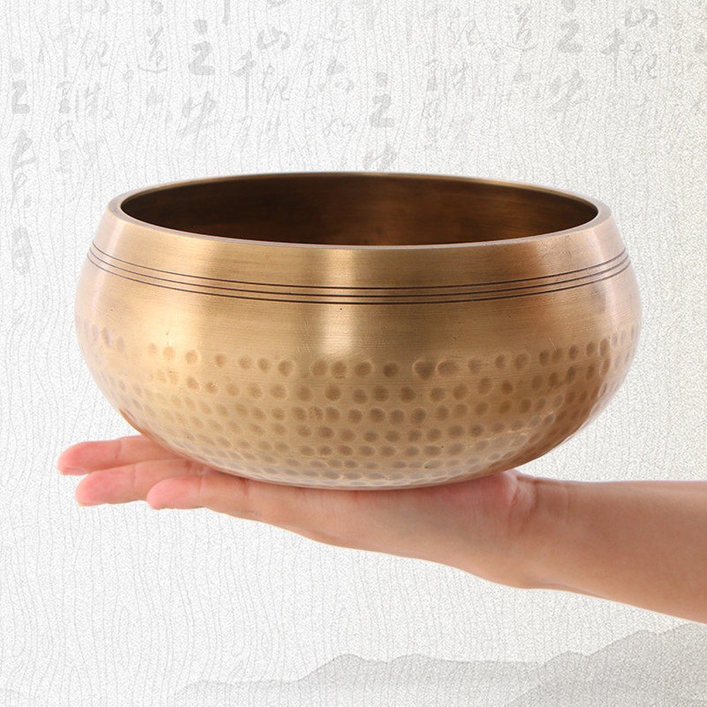 컨트롤챙김 참선 테스 네팔 요가 연주 구경 풀문 기린불음볼 8CM 싱잉볼 명상볼 명상도구 나무막대 명상종 그릇 기린불음볼 구경 8CM 나무막대 - 상세 이미지 2