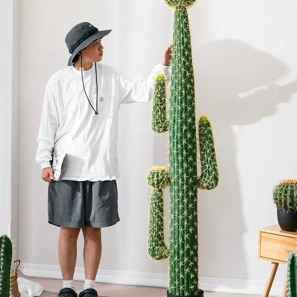 화분 모조 실외 바구니 북유럽 멕시코 플라워 A. 106cm 대형 용과 봉황 기둥 - 상품 이미지