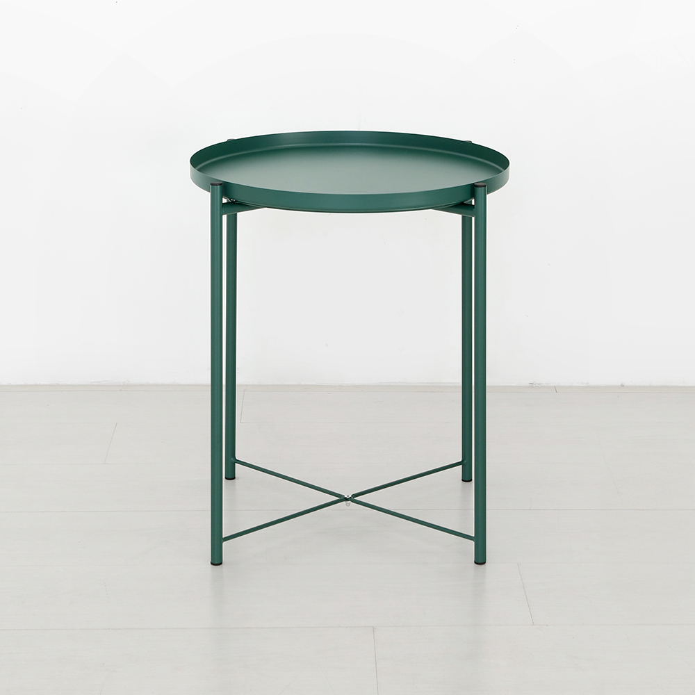 JENBAN 사이드테이블 KS1042TB 올리브그린 7216.3371