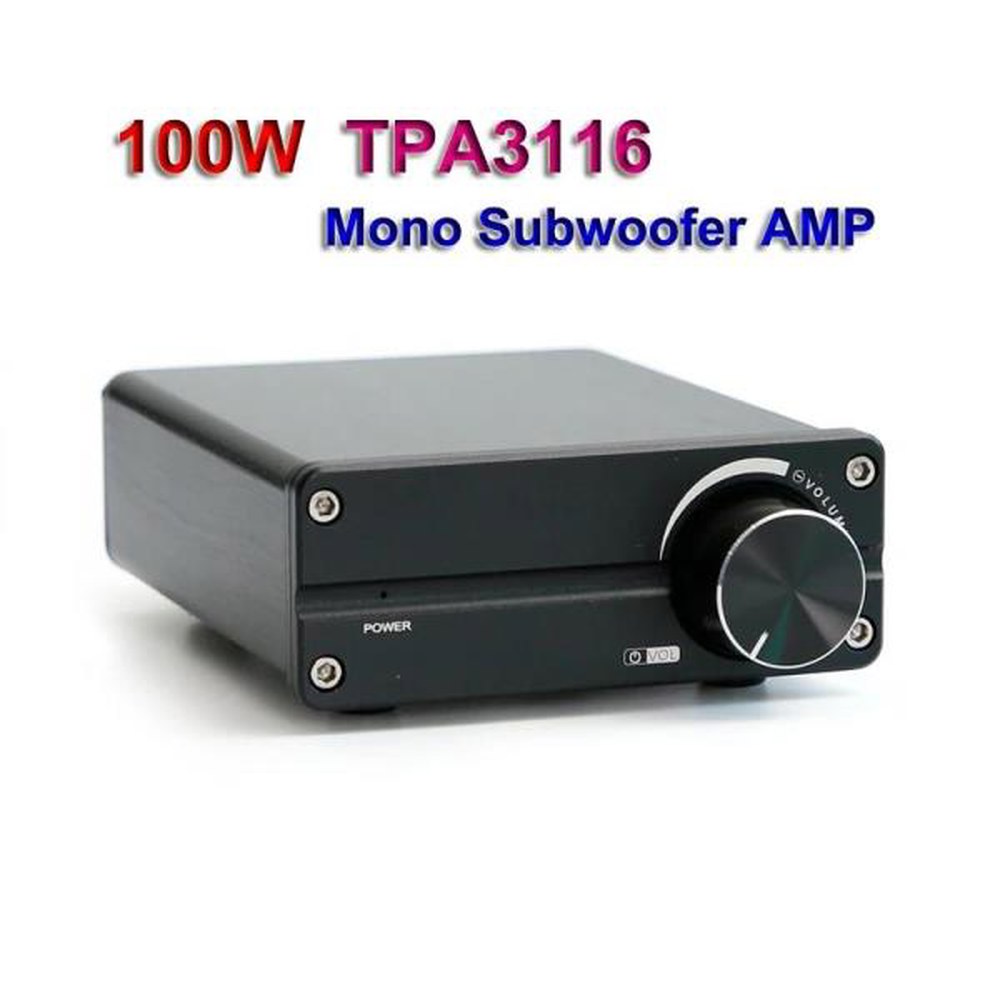 서브우퍼 시어터 블랙 NE5532 TPA3116 아이마 디지털 모노 100W 블랙 - 상품 이미지