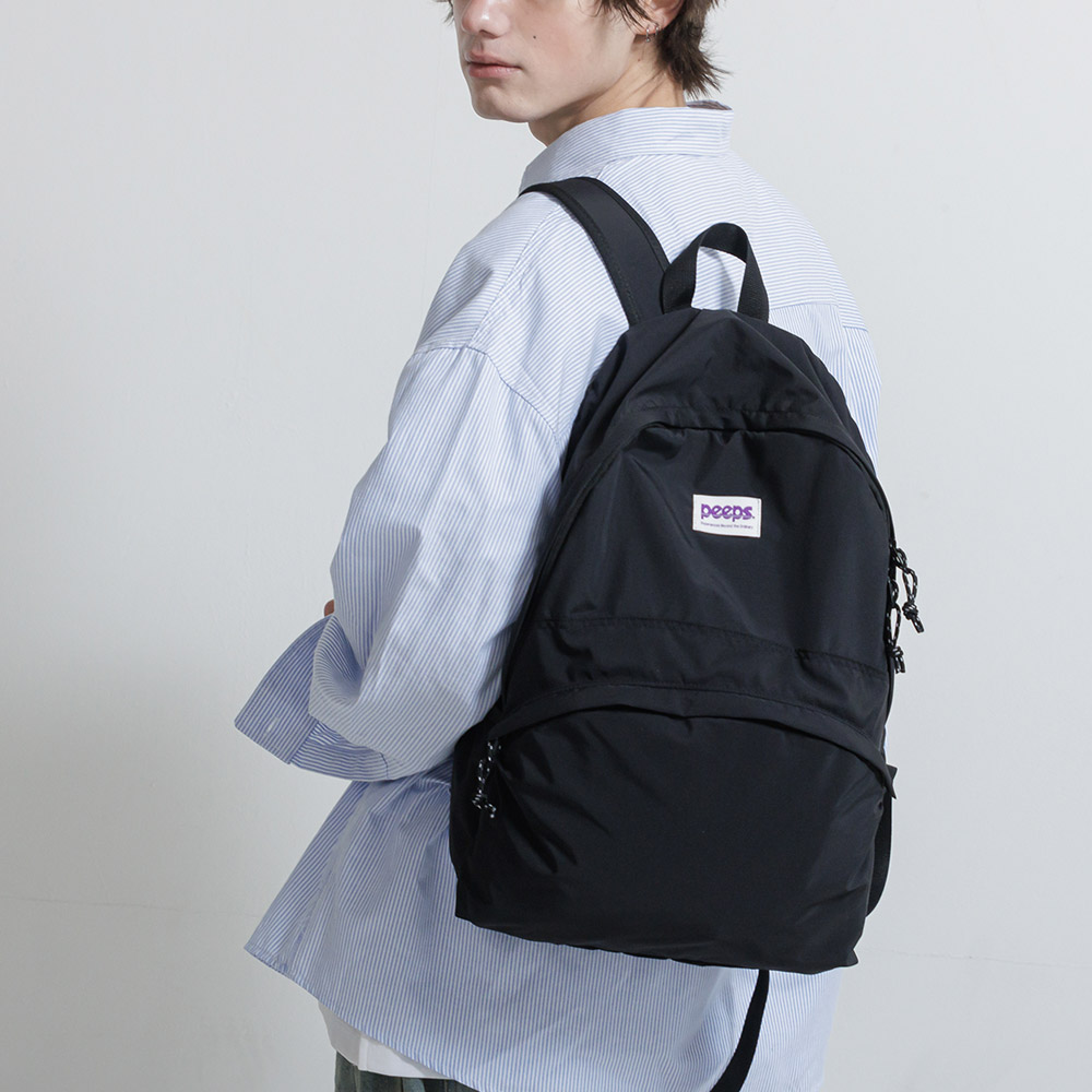 Standard Backpack (Large) 경량백팩 폼버디키링 포함 BEIGE 이미지 6