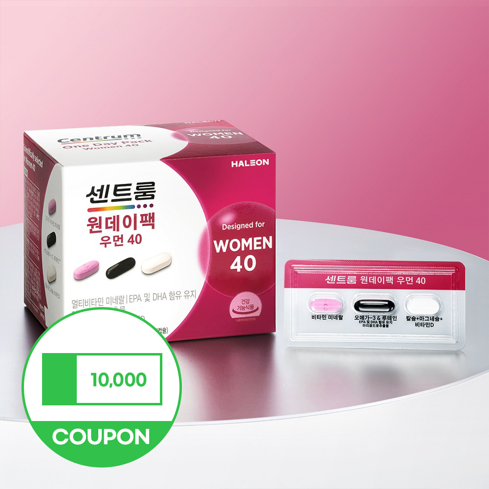 센트룸 원데이팩 우먼 40 30개입, 1개 제품 이미지