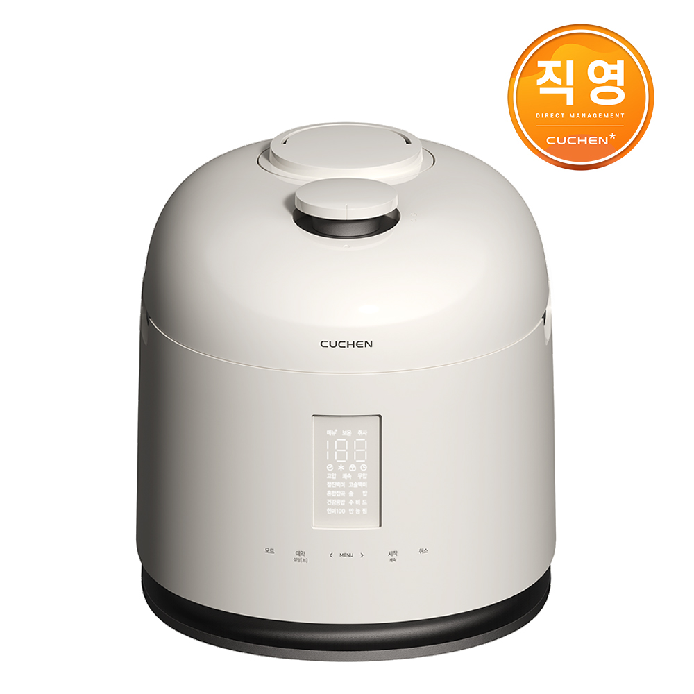 쿠첸 123 10인용 풀스테인리스 듀얼프레셔  IH압력밥솥 CRT-XPD1070IEGW