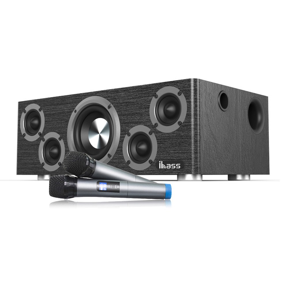 노래방 블루투스스피커 110W 스피커 Ibass A 파워 고출력 버전 오크 하이파이 버전 오크 - 상세 이미지 2