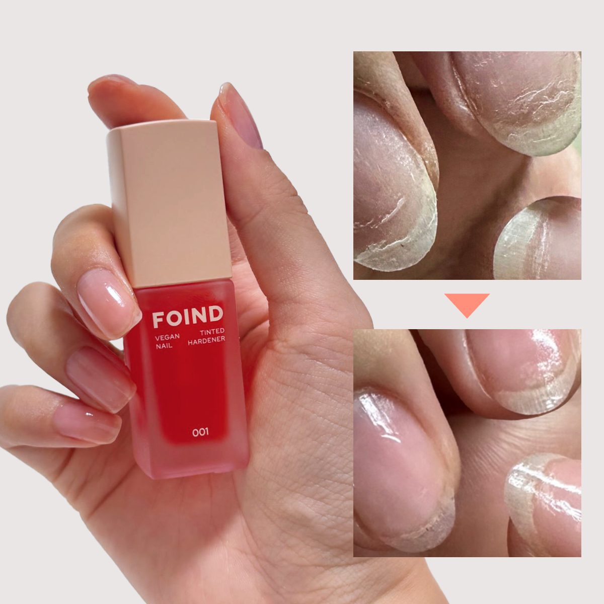 포인드 비건 손톱영양제 혈색영양제 갈라짐 얇은손톱 강화제 리포좀 네일케어 10ml, 1개 제품 이미지