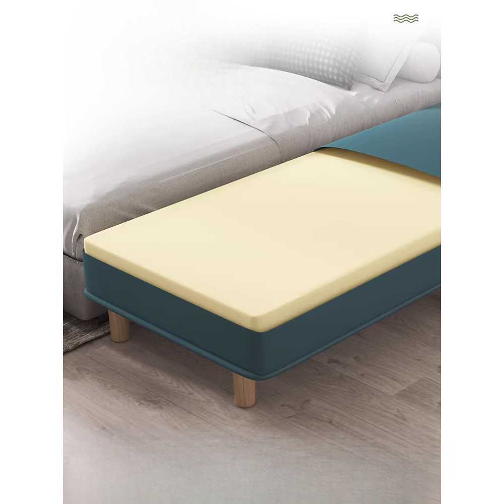 사이드 스툴 침대 연장 프레임 보조용 낮은 벤치 200x30cm 블루(헤드) - 상세 이미지 3