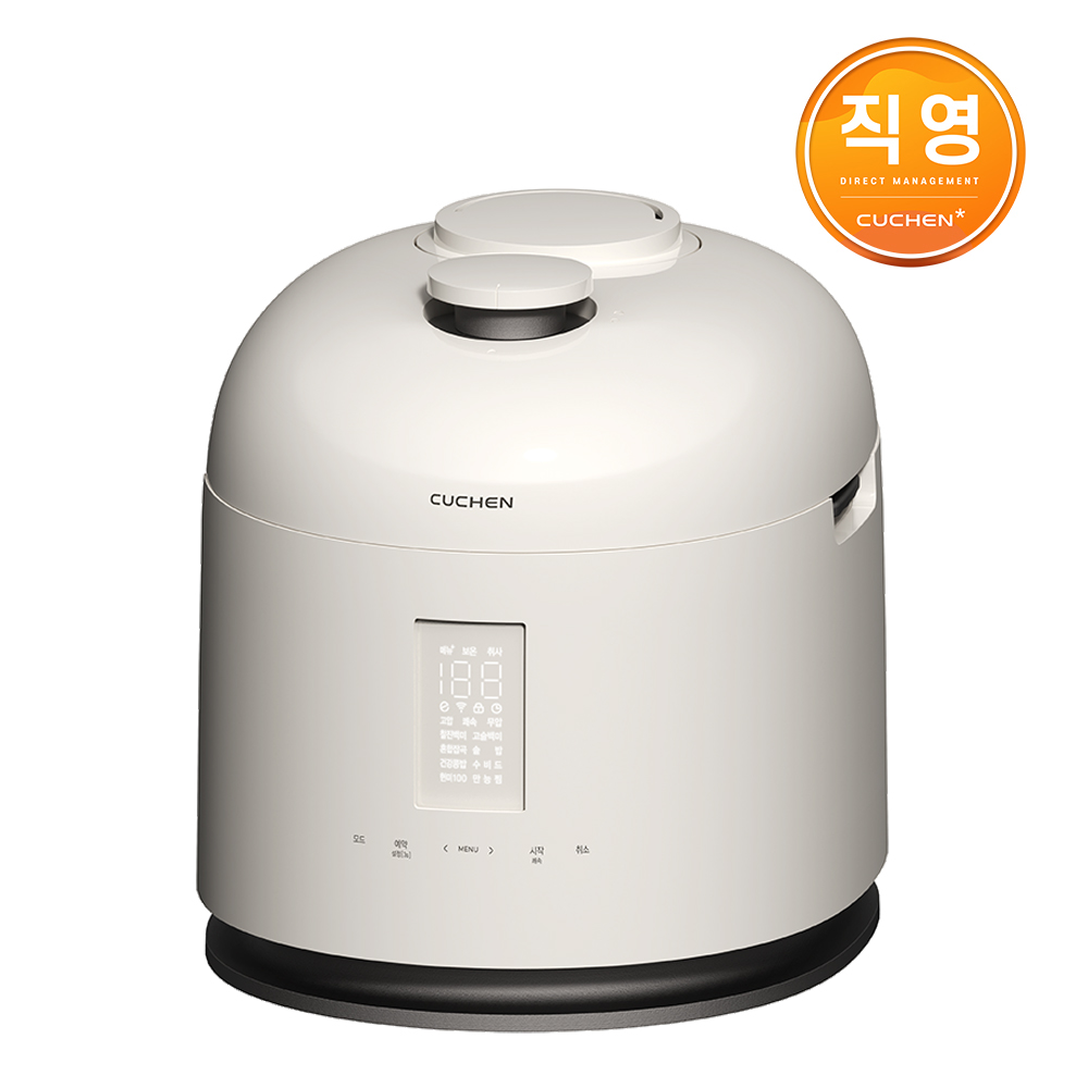 쿠첸 123 10인용 풀스테인리스 듀얼프레셔  IH압력밥솥 CRT-XPD1070IEGW