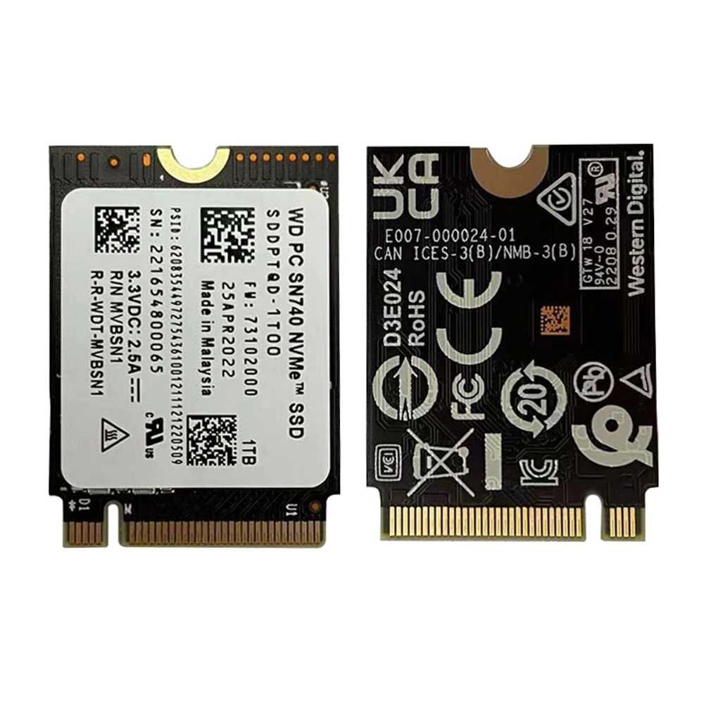 오프라인 256GB 1TB 교체 2030 외장 호환 M2 SN740 SSD 256GB 오프라인 SN740 - 상품 이미지