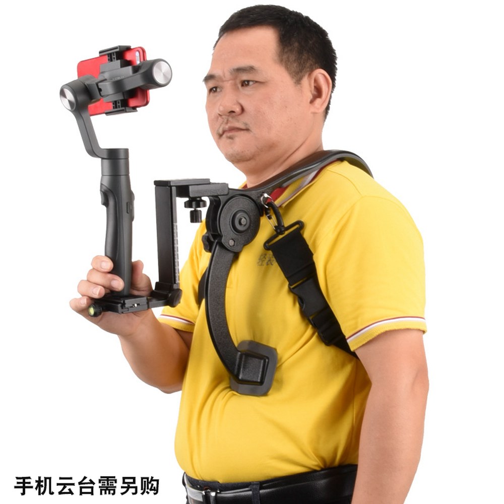 스트랩 어깨 목 블랙Q440 카메라 촬영 견착대 숄더 숄더리그 브래킷 거치대 벨트 블랙Q440 - 상세 이미지 3