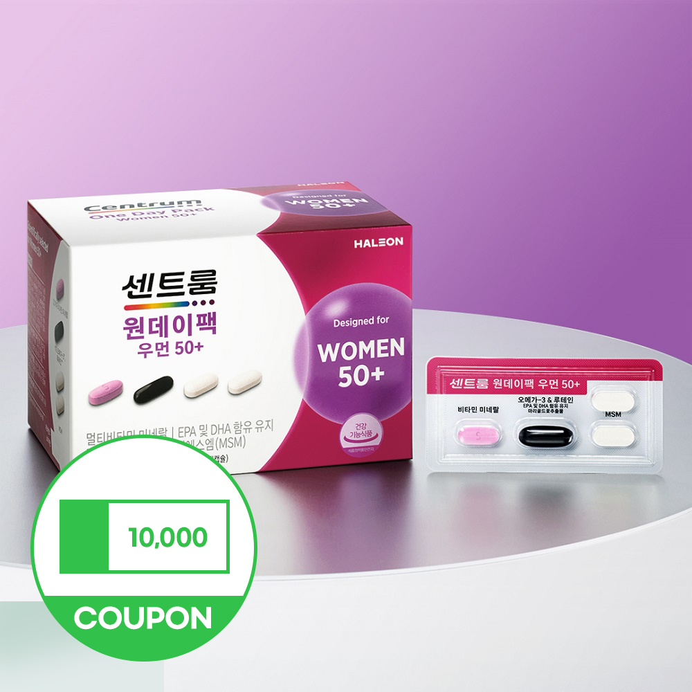 센트룸 원데이팩 우먼 50+ 30개입, 1개 제품 이미지