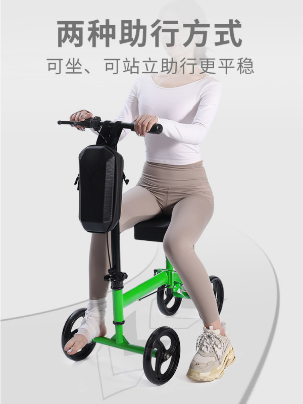 무릎킥보드 4발 접이식 네발 스쿠터킥보드 씽씽카 씽씽이 퀵보드 이미지 6