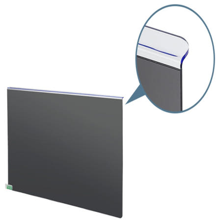 콩군하우스 사생활보호 24형 거치식 모니터 보안필름 스크래치방지 직장인 화면보호기