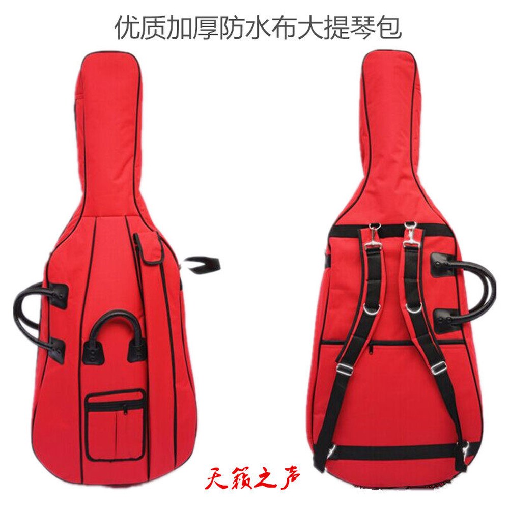 1/2 수납 소프트백 첼로 보관함 토트백 현악기 블랙 44 천 더블베이스 가방 빅 케이스 블랙 44 빅 토트백 - 상세 이미지 2
