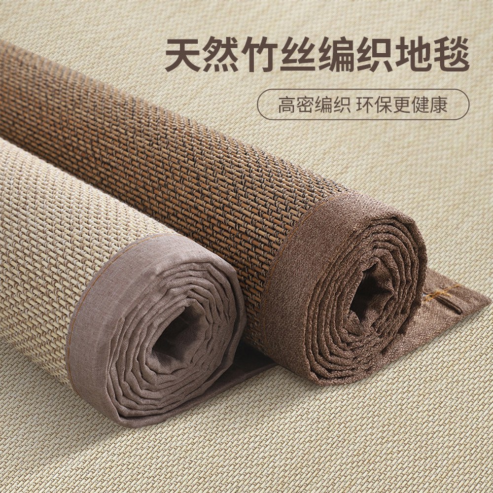 주방용 색 사이잘 스타일 매트 러그 세일 원목색 맞춤 베 맞춤러그 수초 150x50cm 거실 시트 라텍스 손해 150x50cm 손해 세일 원목색 - 상세 이미지 2