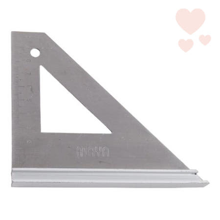 받침대O 스테인레스삼각자 제도삼각자 제도직각자 목공직각자 연귀자