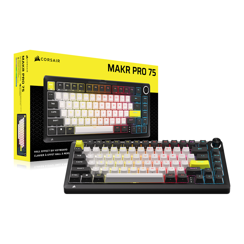커세어 MAKR PRO 75 핫스왑 래피드트리거 게이밍 기계식 키보드 MGX 마그네틱축 - 상세 이미지 4