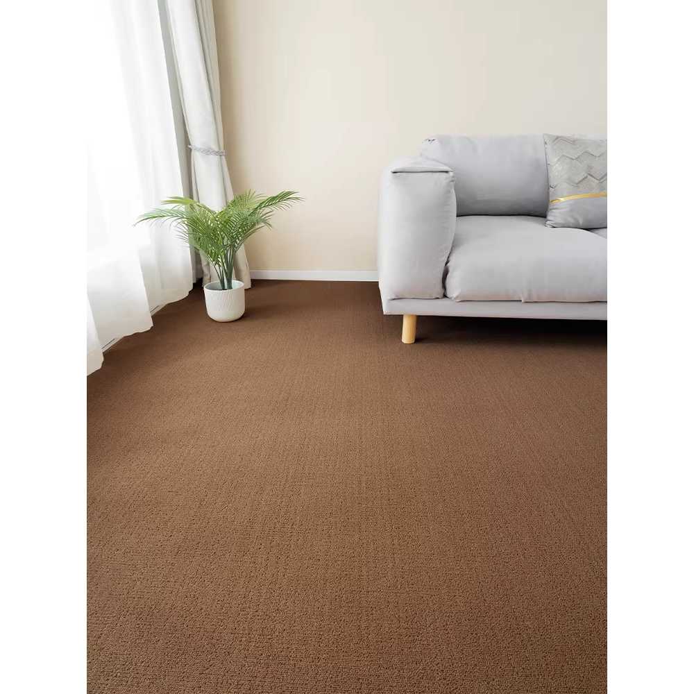 대형 러그 카펫 초대형 거실 오피스 넓은 바닥 깔개 브라운 200x300cm - 상세 이미지 5
