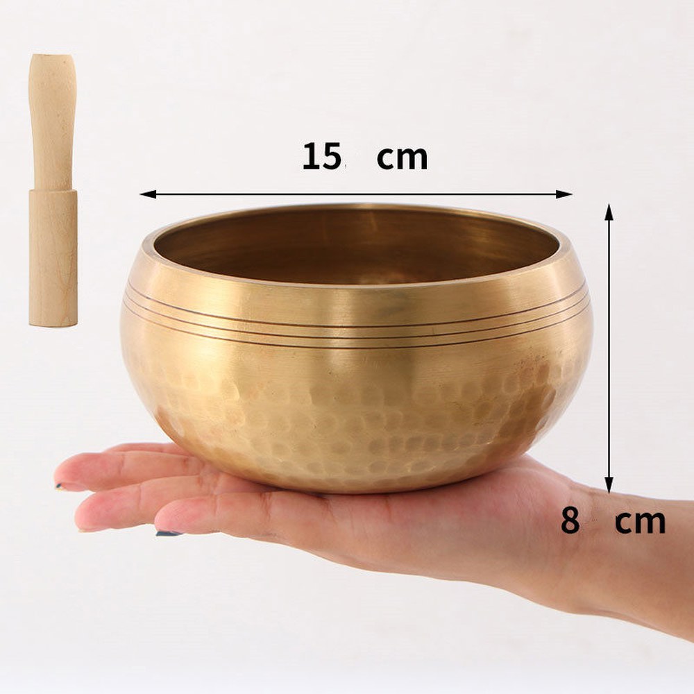 컨트롤챙김 참선 테스 네팔 요가 연주 구경 풀문 기린불음볼 8CM 싱잉볼 명상볼 명상도구 나무막대 명상종 그릇 기린불음볼 구경 8CM 나무막대 - 상세 이미지 3