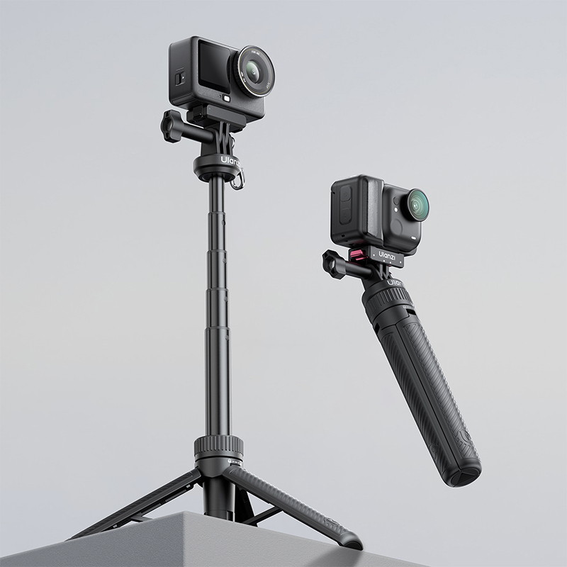 울란지 MT92 인스타360 DJI 고프로 전용 액션캠 마운트 미니 셀카봉 삼각대 이미지 8