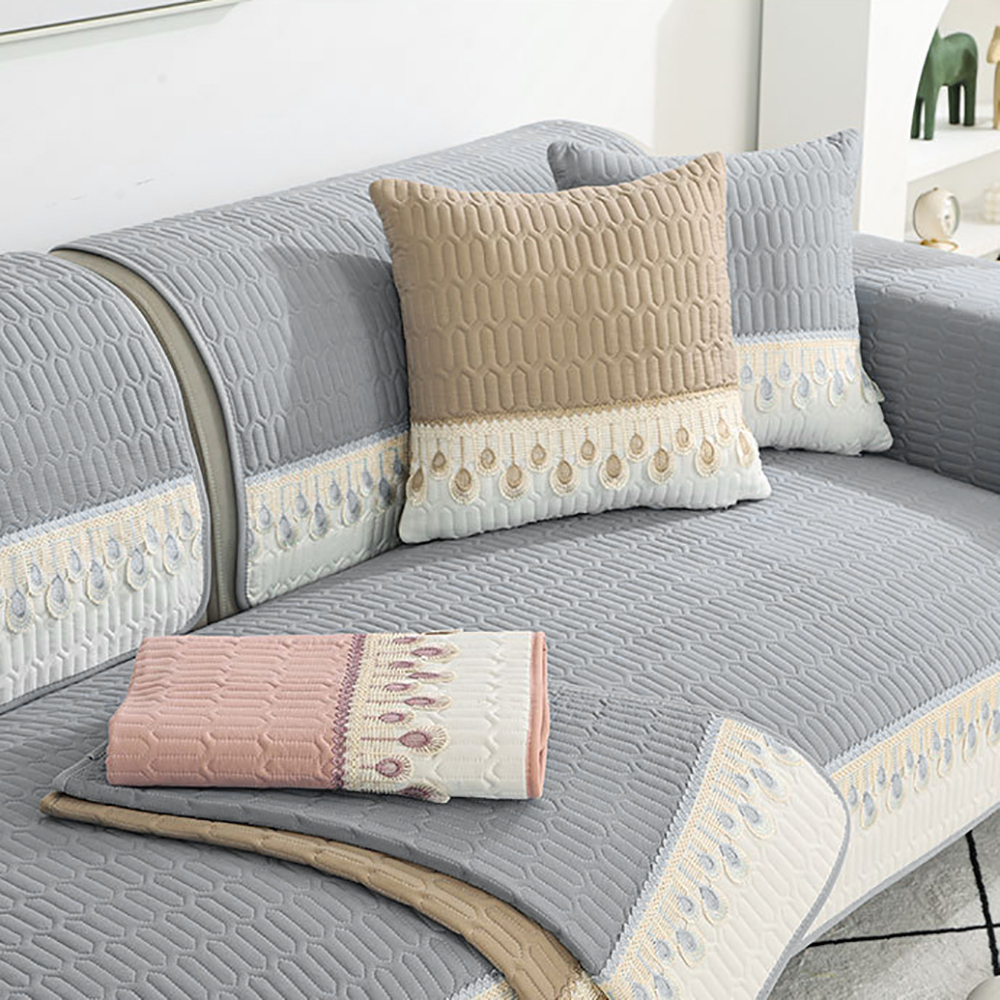 누빔 소파패드 3인용 4인용 논슬립 사계절 쇼파패드 매트