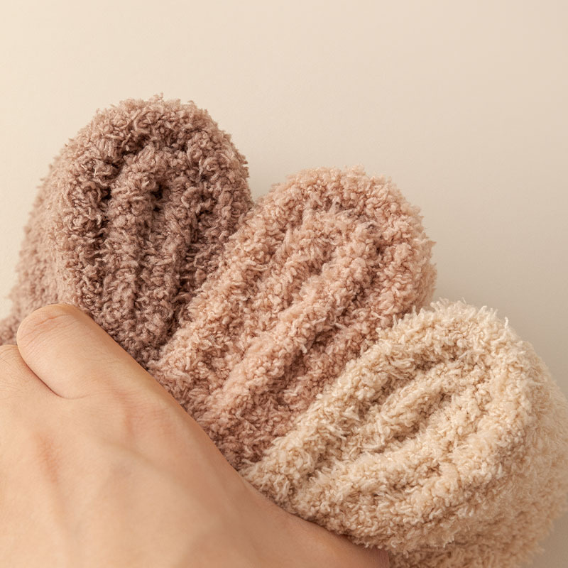 발가락 수면양말 코랄 캐시미어 남성 노인