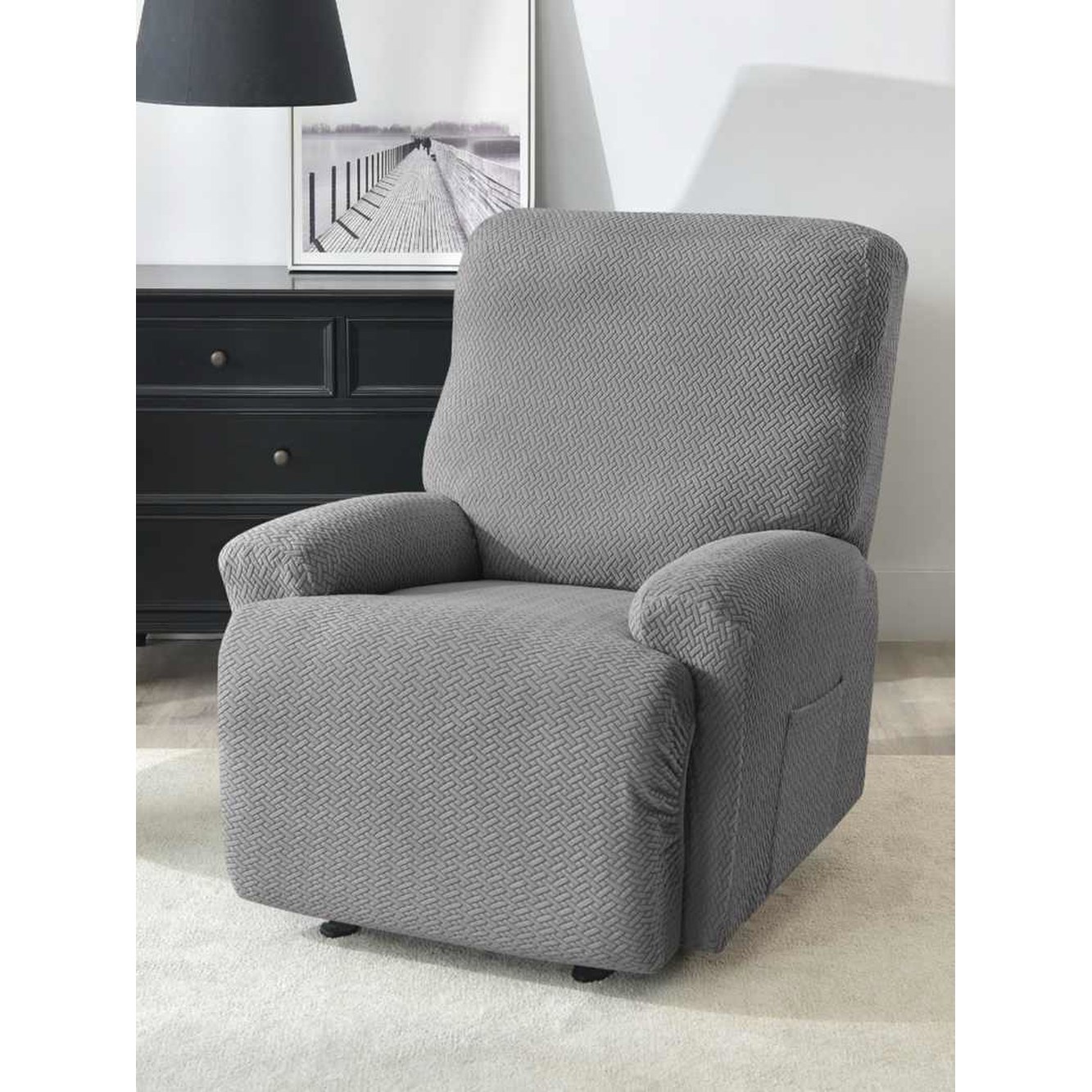 교체 버 4pcs 리클라이너쇼 리폼 G 가죽갈이 y Seater 세탁가능 천갈이 소파 G y 1 Seater 4pcs - 상품 이미지