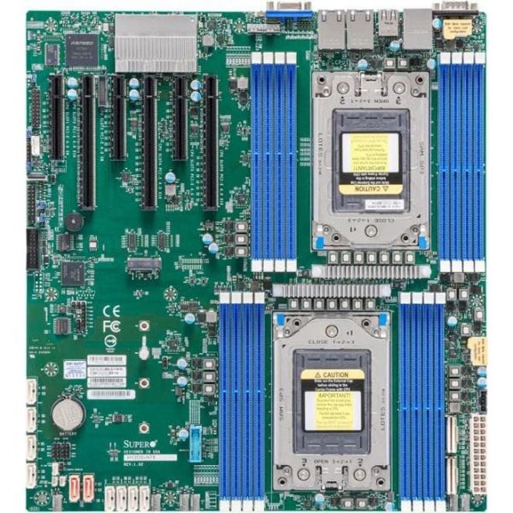 EPYC 4선 프로세서 NT6 슈퍼 마더보드 7003 서버 EATX H12DSI AMD MBD O 7002 Super AMD 7402 C 정식 버전 해제 - 상품 이미지