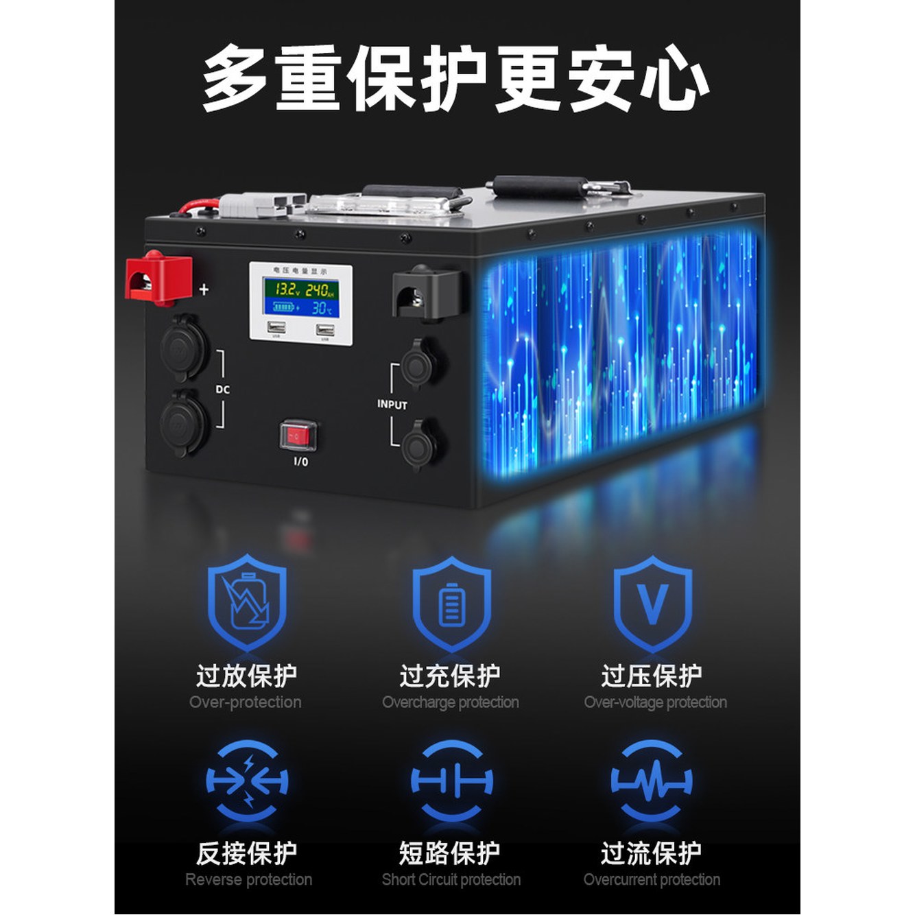 캠핑 거부 차박 주행충전기 3 12V250AH 표준 6kWh 한전충전기 화물차 허위 발롱 낚시 1 제공 1 허위 표준 발롱 거부 3 6kWh - 상세 이미지 2