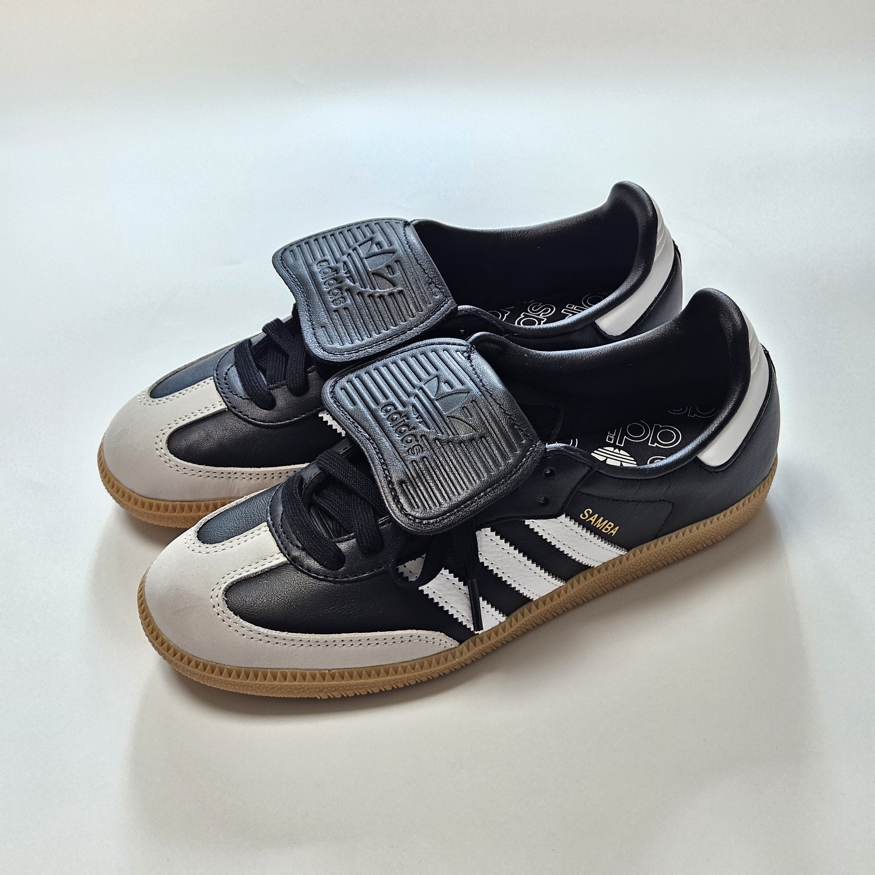 아디다스 삼바 LT 블랙 크림 화이트 스니커즈 IG2010 IG4279 JQ5124 - 상세 이미지 5